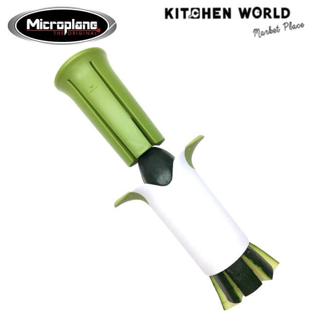 มีดหั่นผักผลไม้แสตนเลส Microplane PT3113 สีเขียว/ขาว